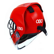 Robo ABS Helmet with Throat Guard (Red)